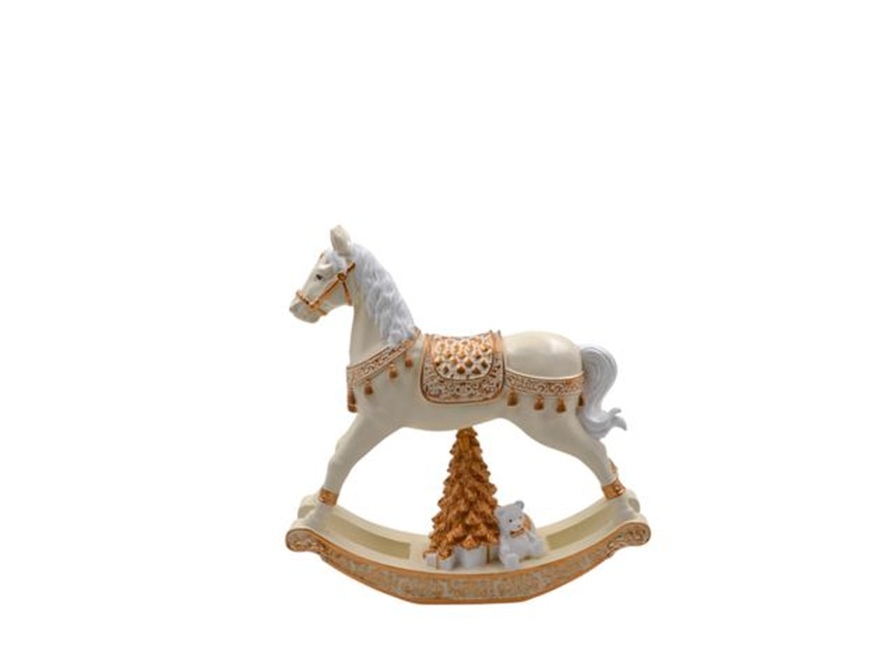 Cavallo grande 18x20cm in resina