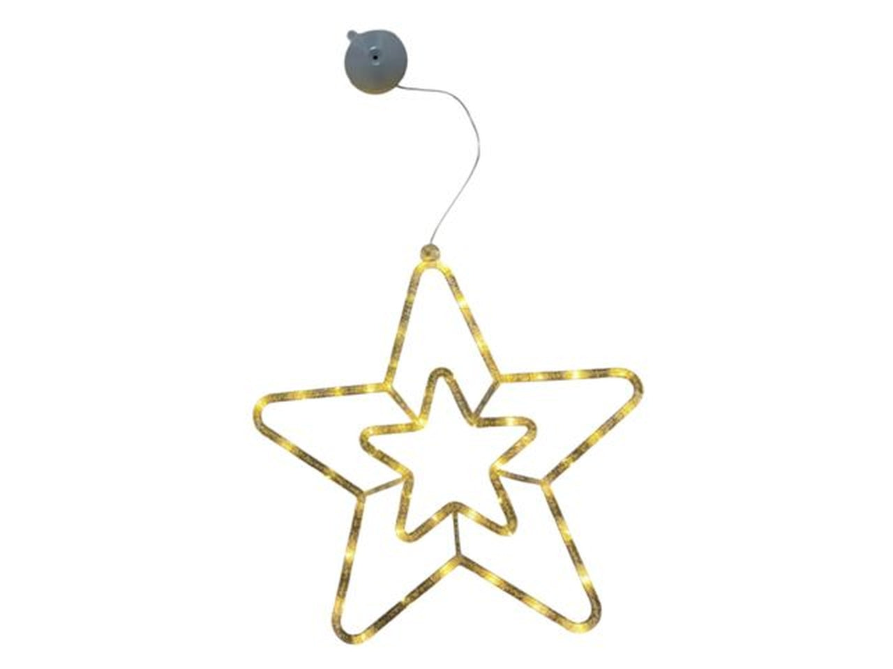 Stella luminosa 41x41cm