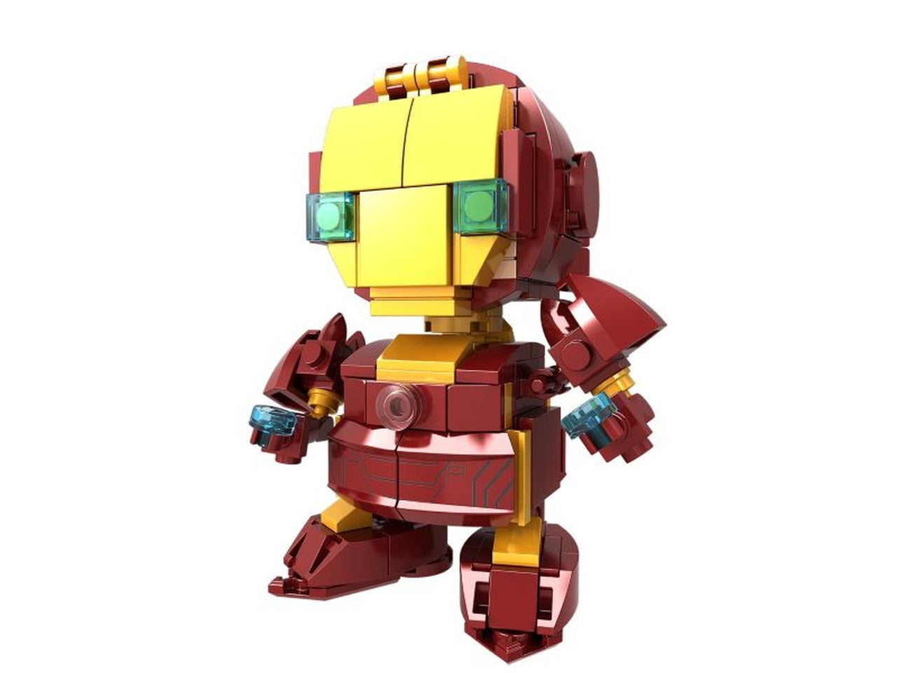 Heroes bricks yellow soldier