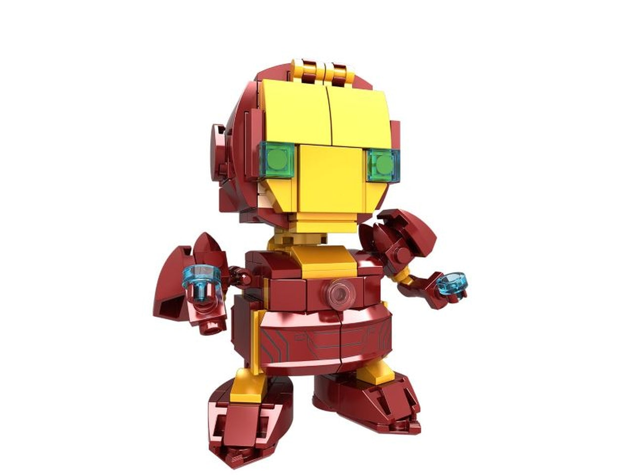 Heroes bricks yellow soldier