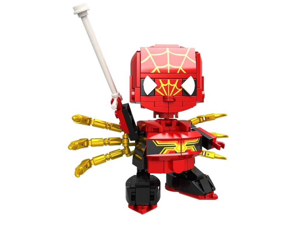 Heroes bricks red soldier