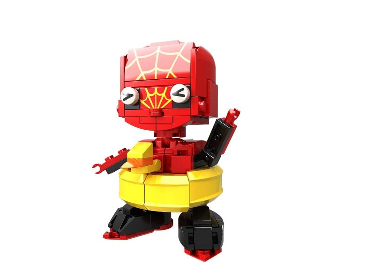 Heroes bricks red soldier