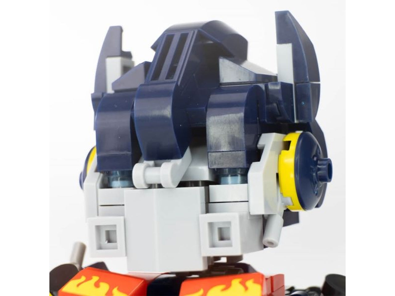 Heroes bricks blue truck soldier