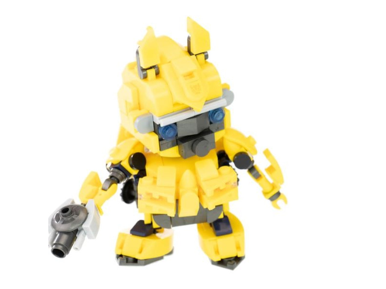 Heroes bricks yellow car soldier