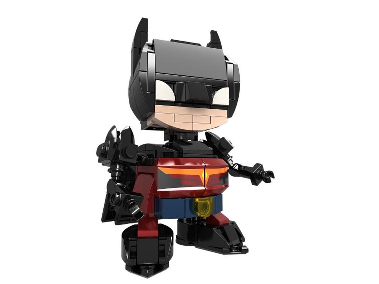Heroes bricks masked soldier