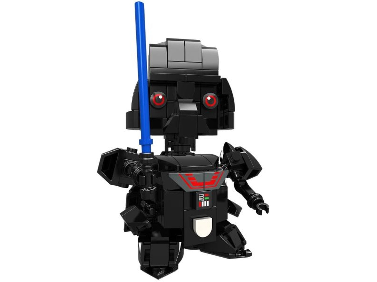 Heroes bricks black soldier