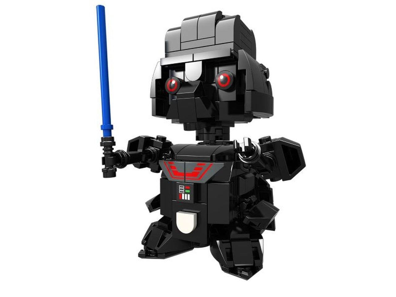 Heroes bricks black soldier