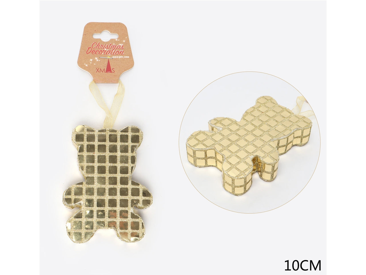 Appendino orsetto 10cm oro