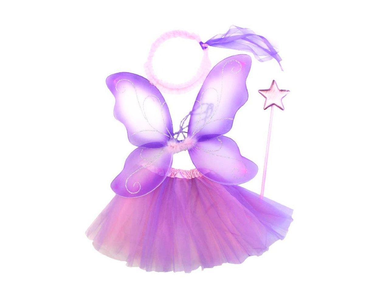 Vestito farfalla 4 pezzi