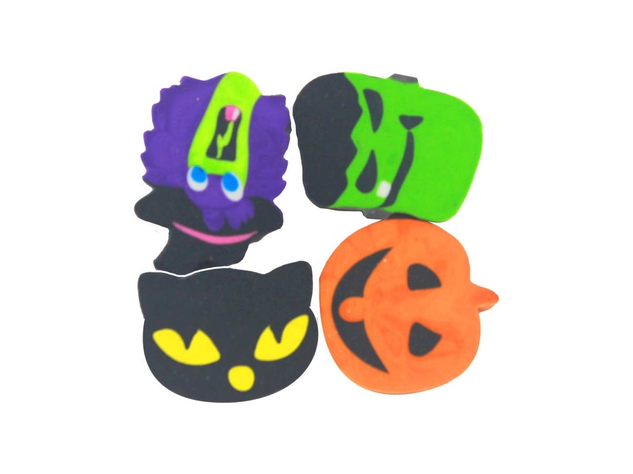 Gommine halloween in bustina da 4 pezzi