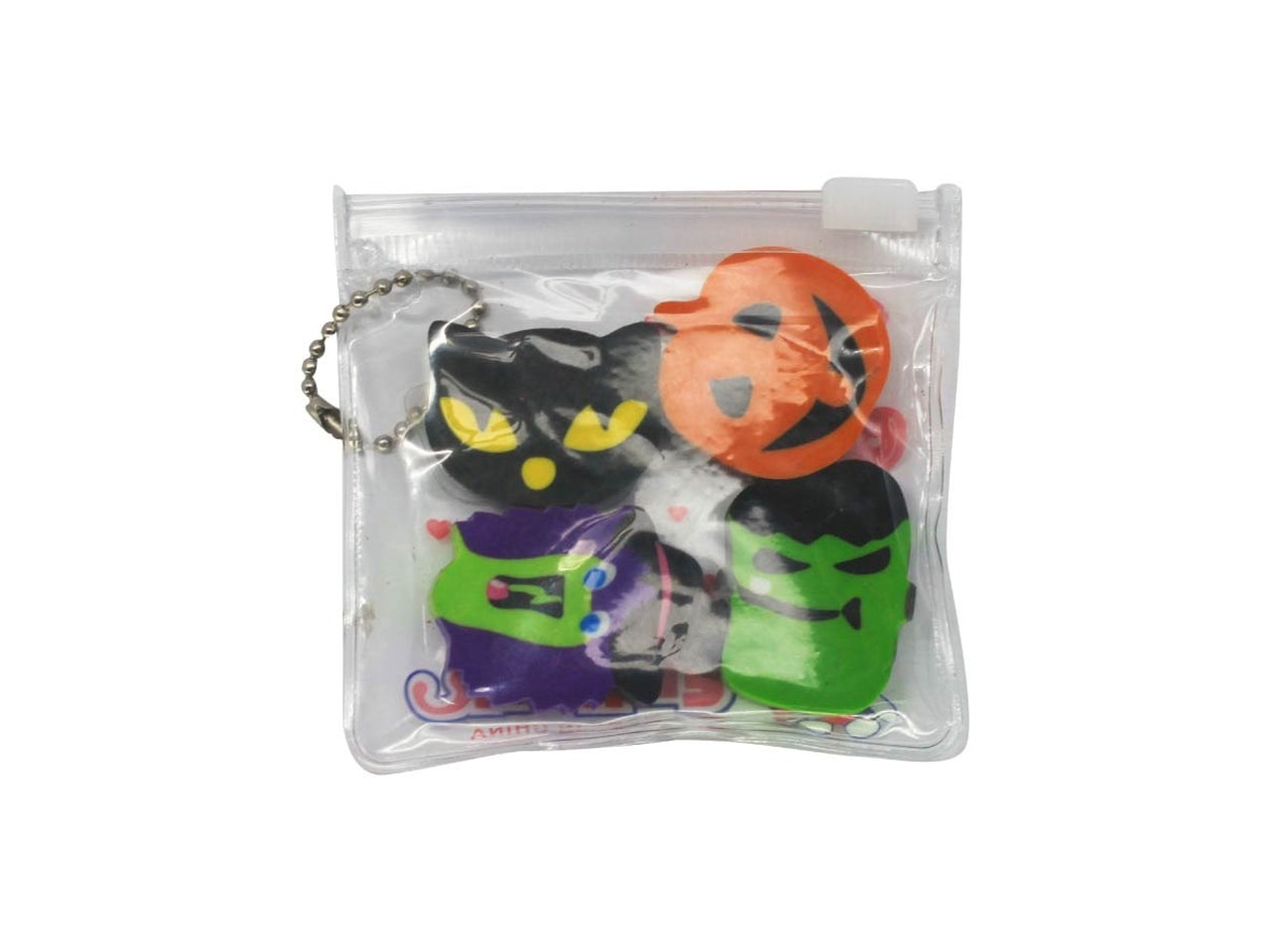 Gommine halloween in bustina da 4 pezzi