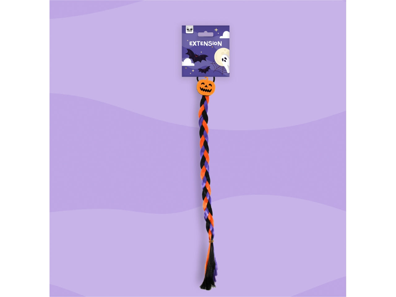 Extention halloween con treccina ed elastico