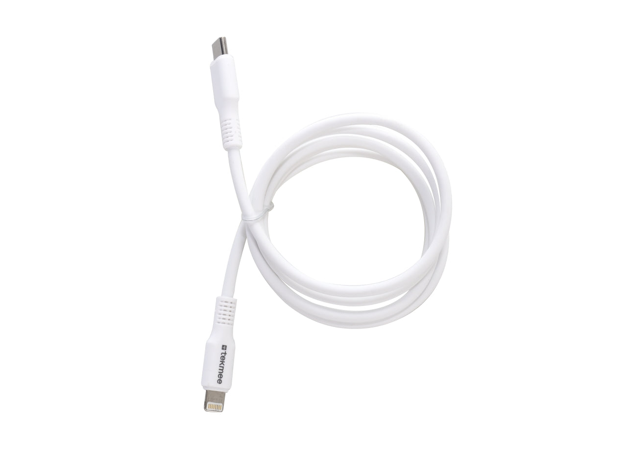 Tekmee Cavo USB 1 metro da Type C a Lightning per iPhone, Ricarica rapida da 2.4A MAX 20W
