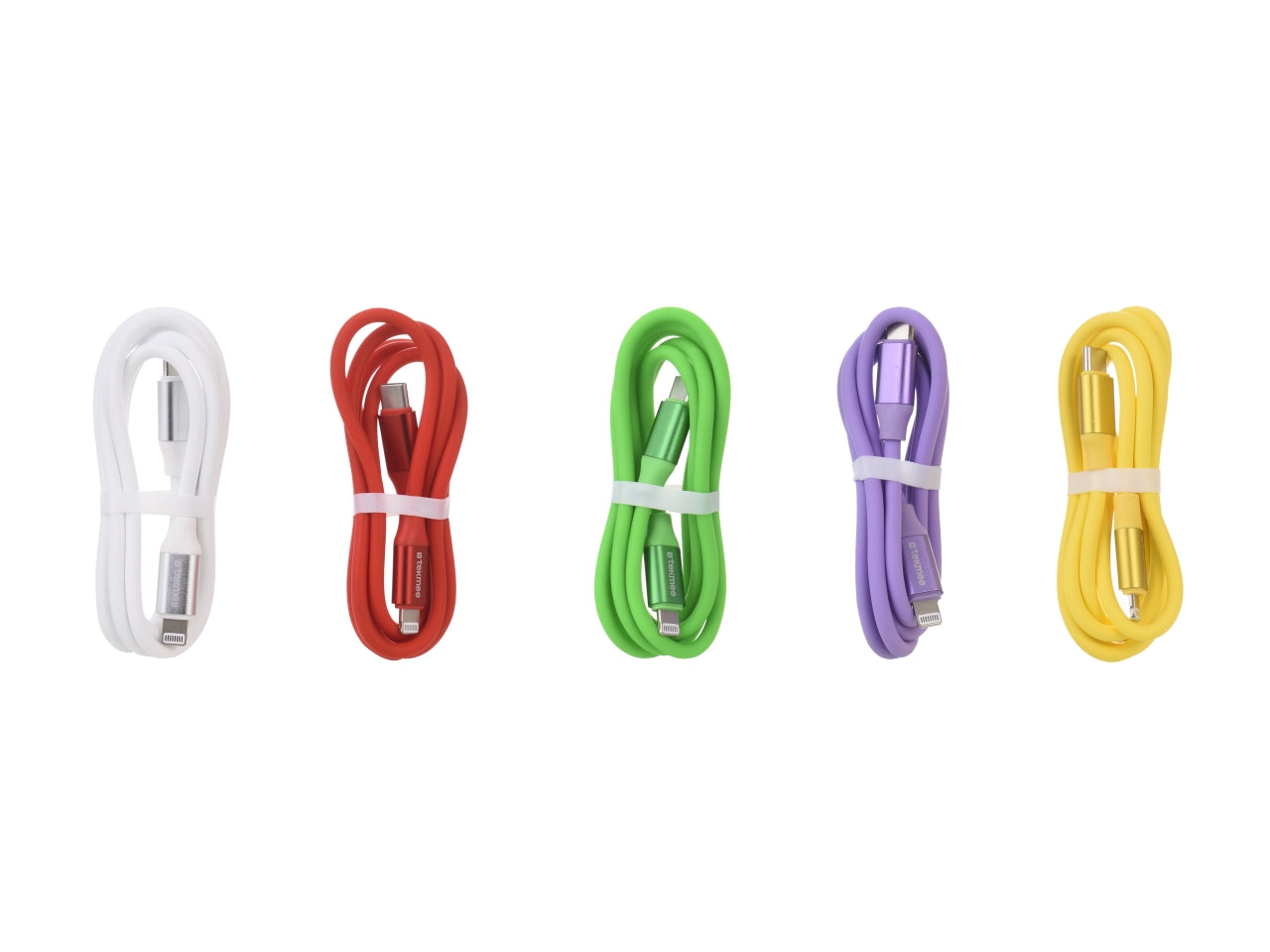 Tekmee cavo lightning in silicone 1mt per iphone ricarica rapida