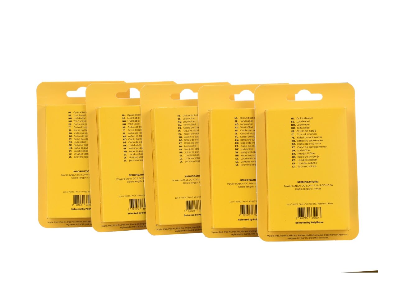 Tekmee cavo lightning in silicone 1mt per iphone ricarica rapida