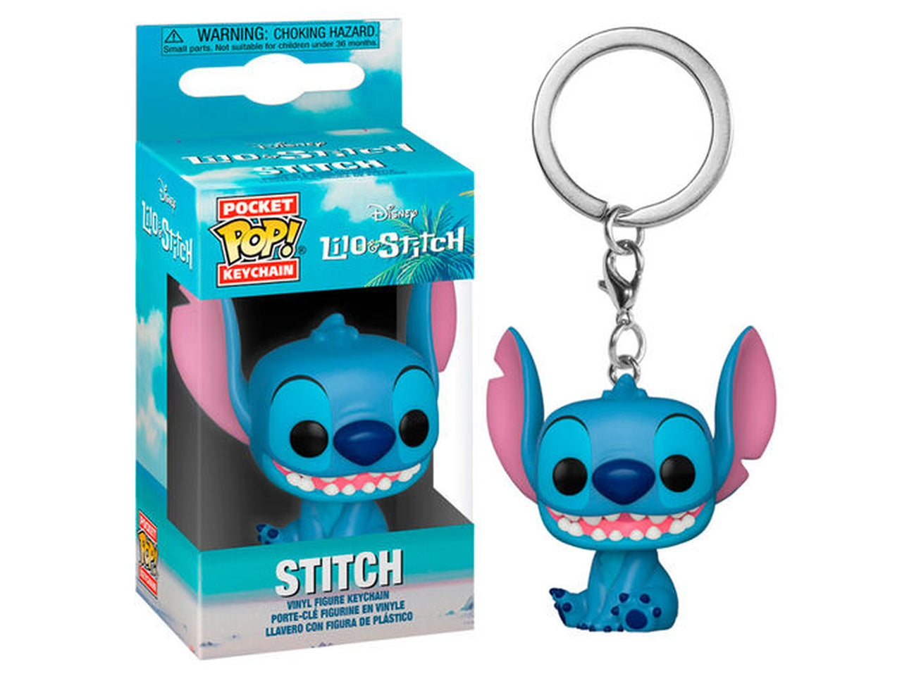 Funko pop disney lilo stitch stitch portachiavi