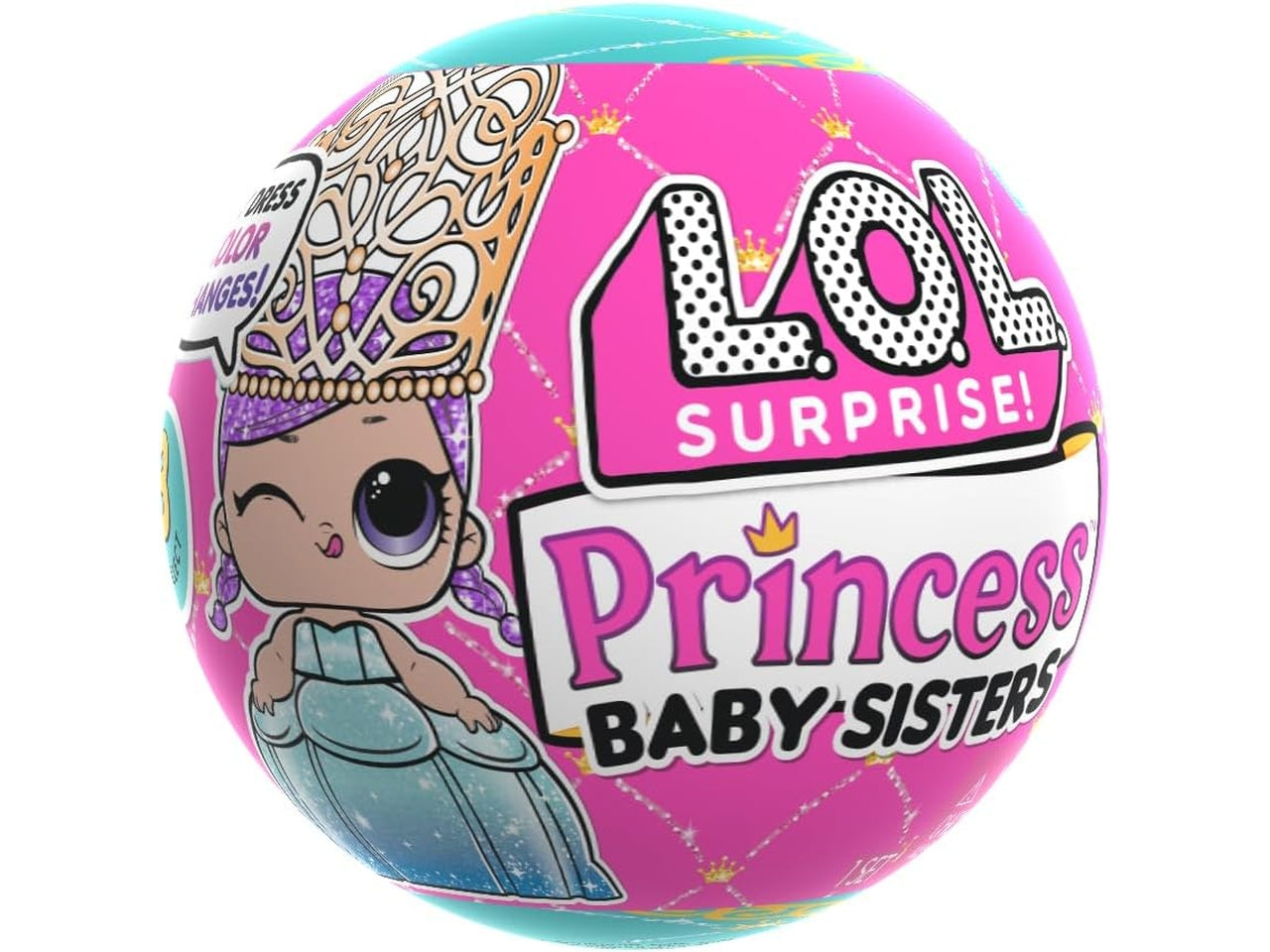 L.o.l. Surprise Princess baby sisters asst in pdq