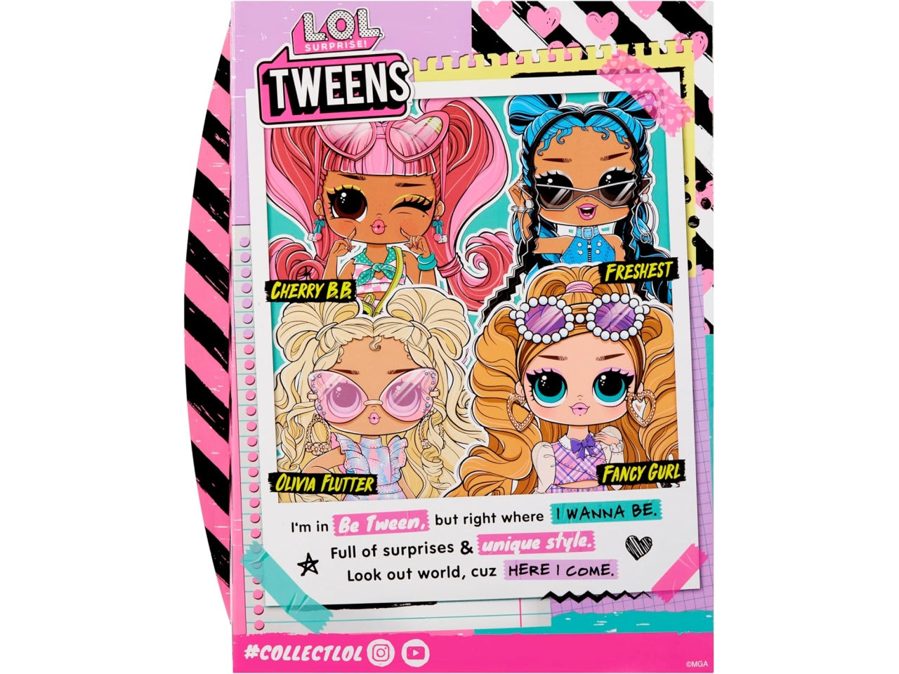 L.o.l. Surprise Tweens core doll fancy gurl $
