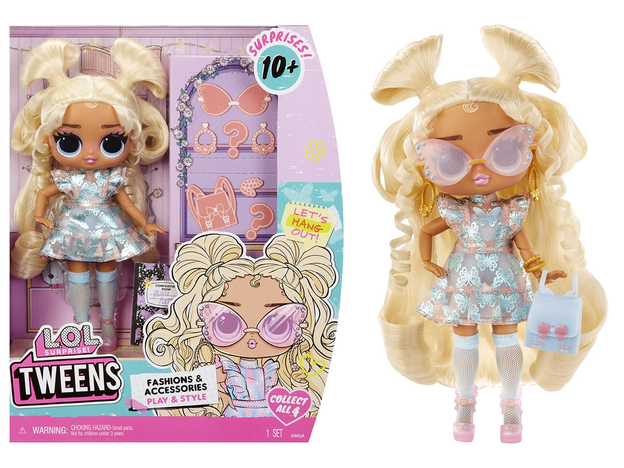 L.o.l. Surprise Tweens core doll olivia flutter $