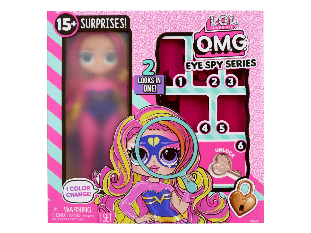 L.o.l. Surprise OMG Eye spy superhero