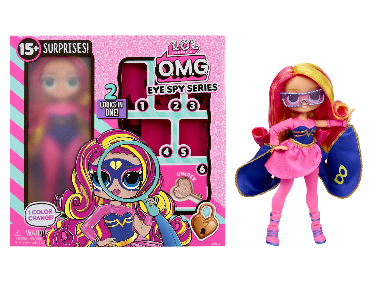 L.o.l. Surprise OMG Eye spy superhero