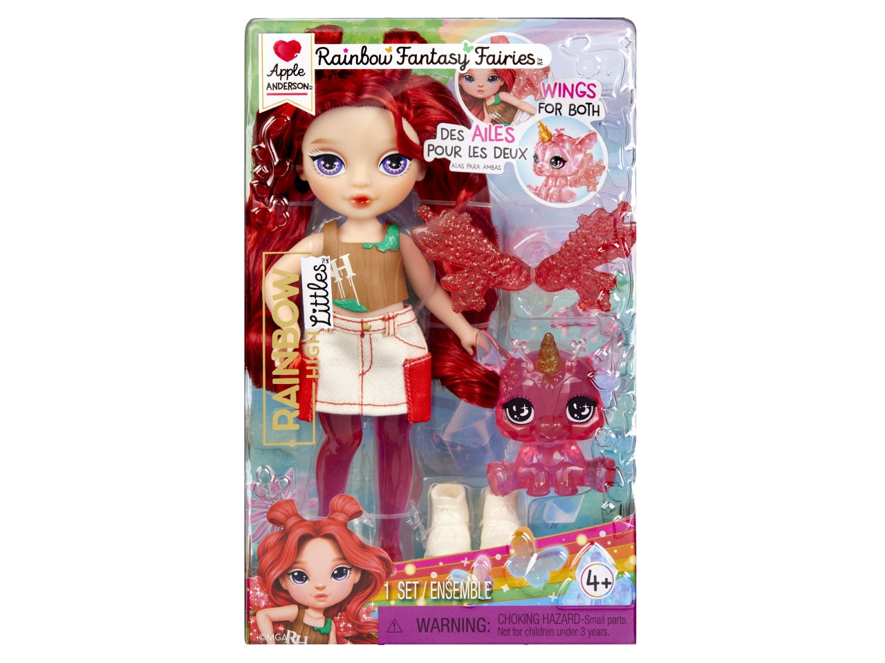 Rainbow high littles rainbow fantasy fairies dolls asst in sidekick