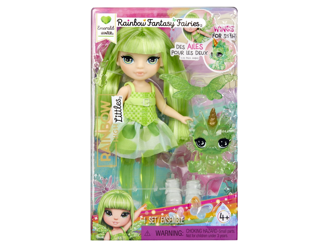 Rainbow high littles rainbow fantasy fairies dolls asst in sidekick