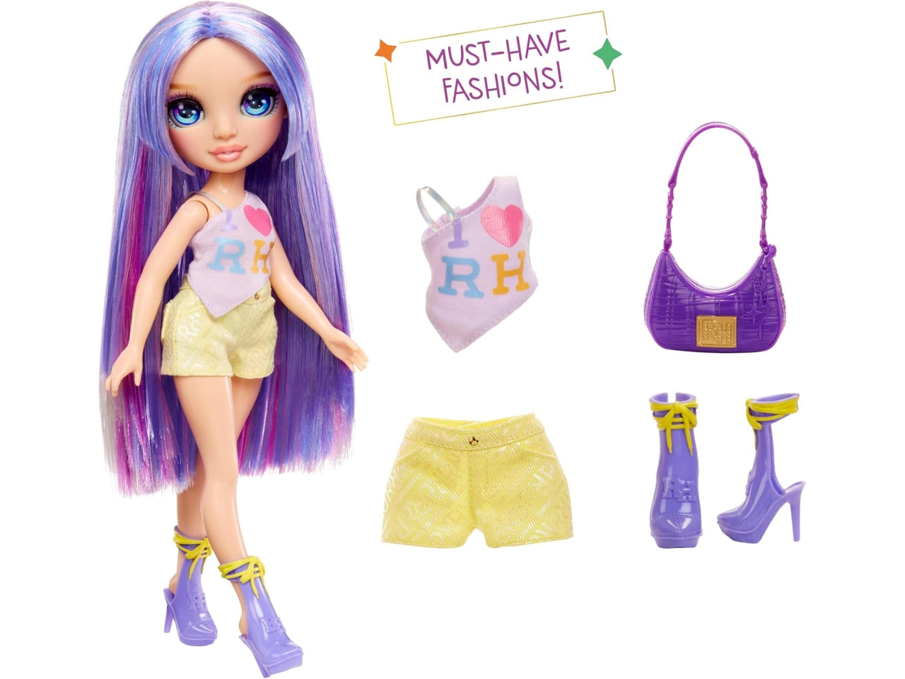 Rainbow high my fashion style fashion dolls- Violet