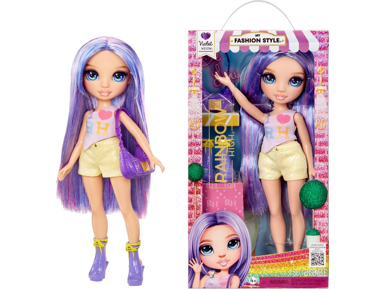 Rainbow high my fashion style fashion dolls- Violet