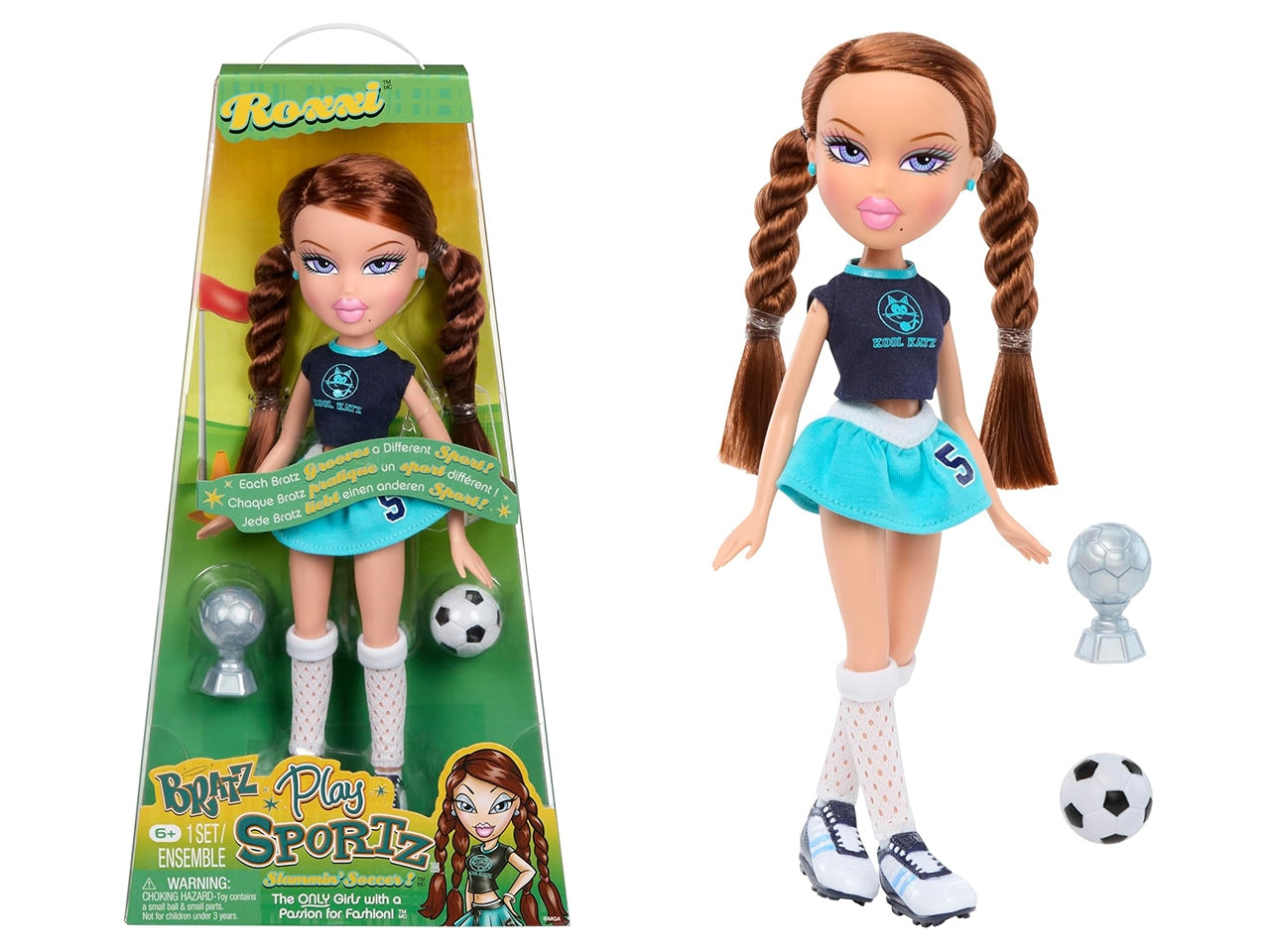 Bratz play sportz- Rox xisoccer