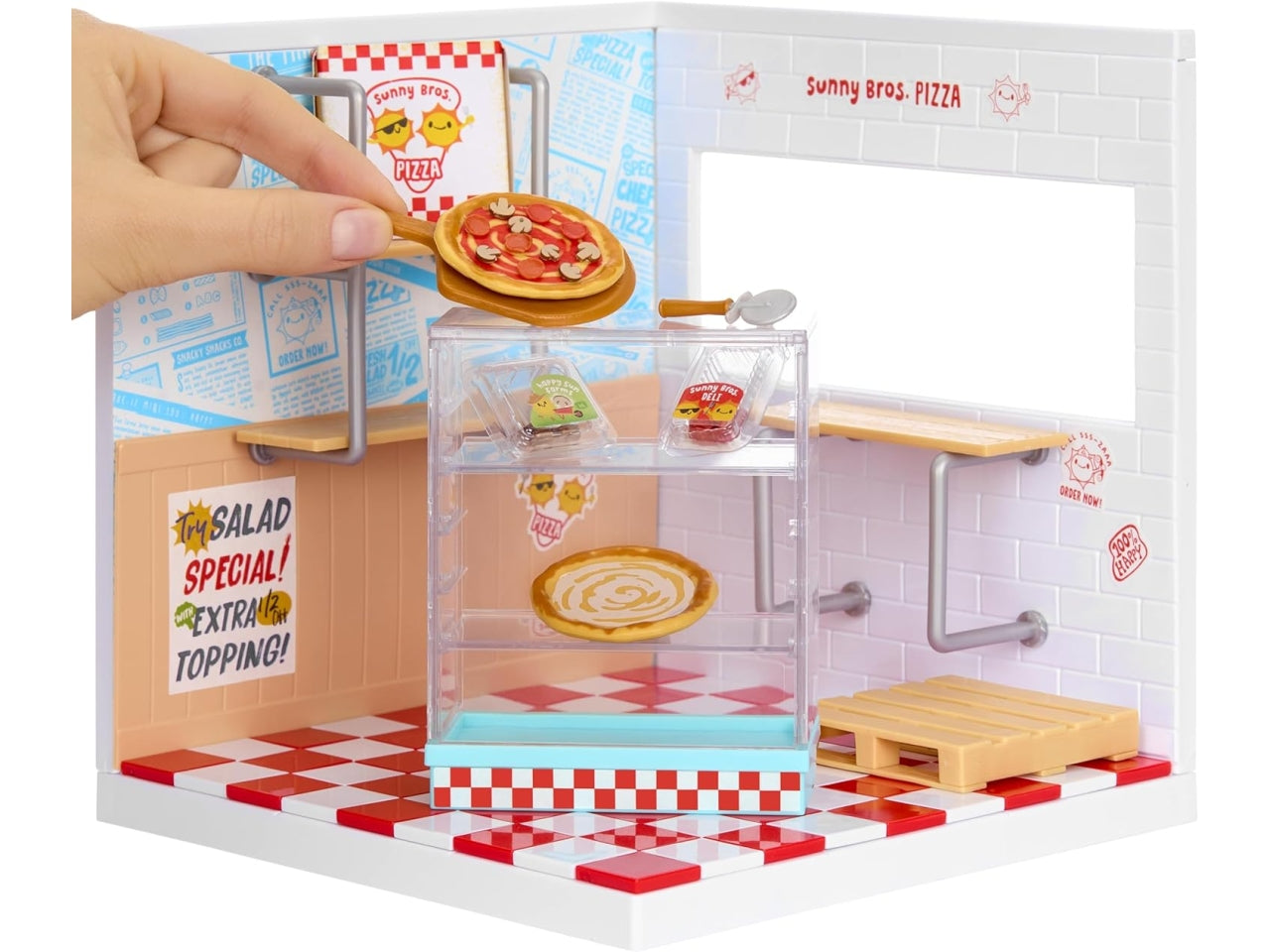 Mga's miniverse spaces starter pack- pizza