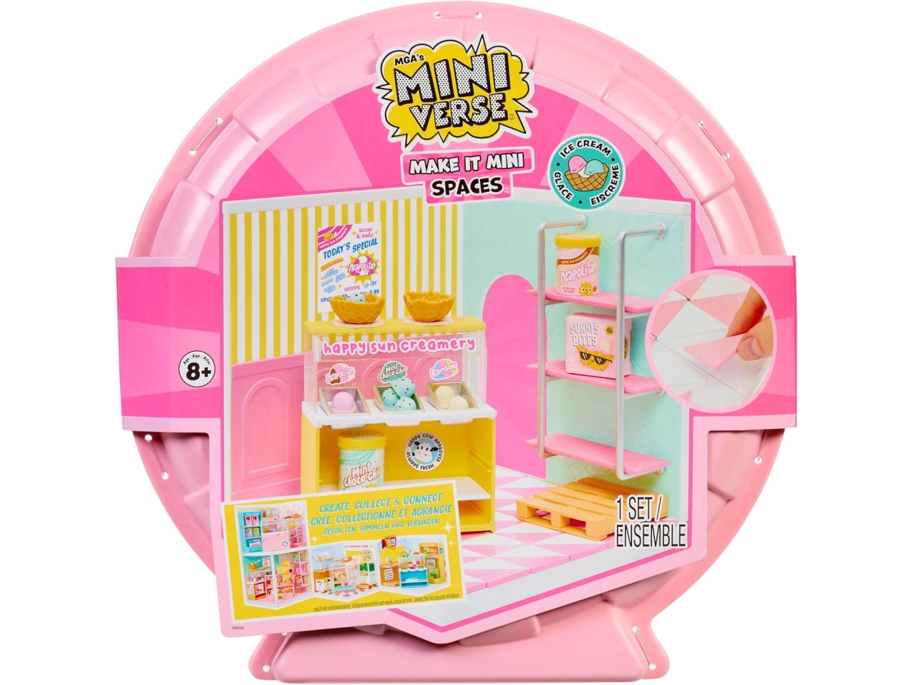 Mga's miniverse spaces starter pack- ice cream