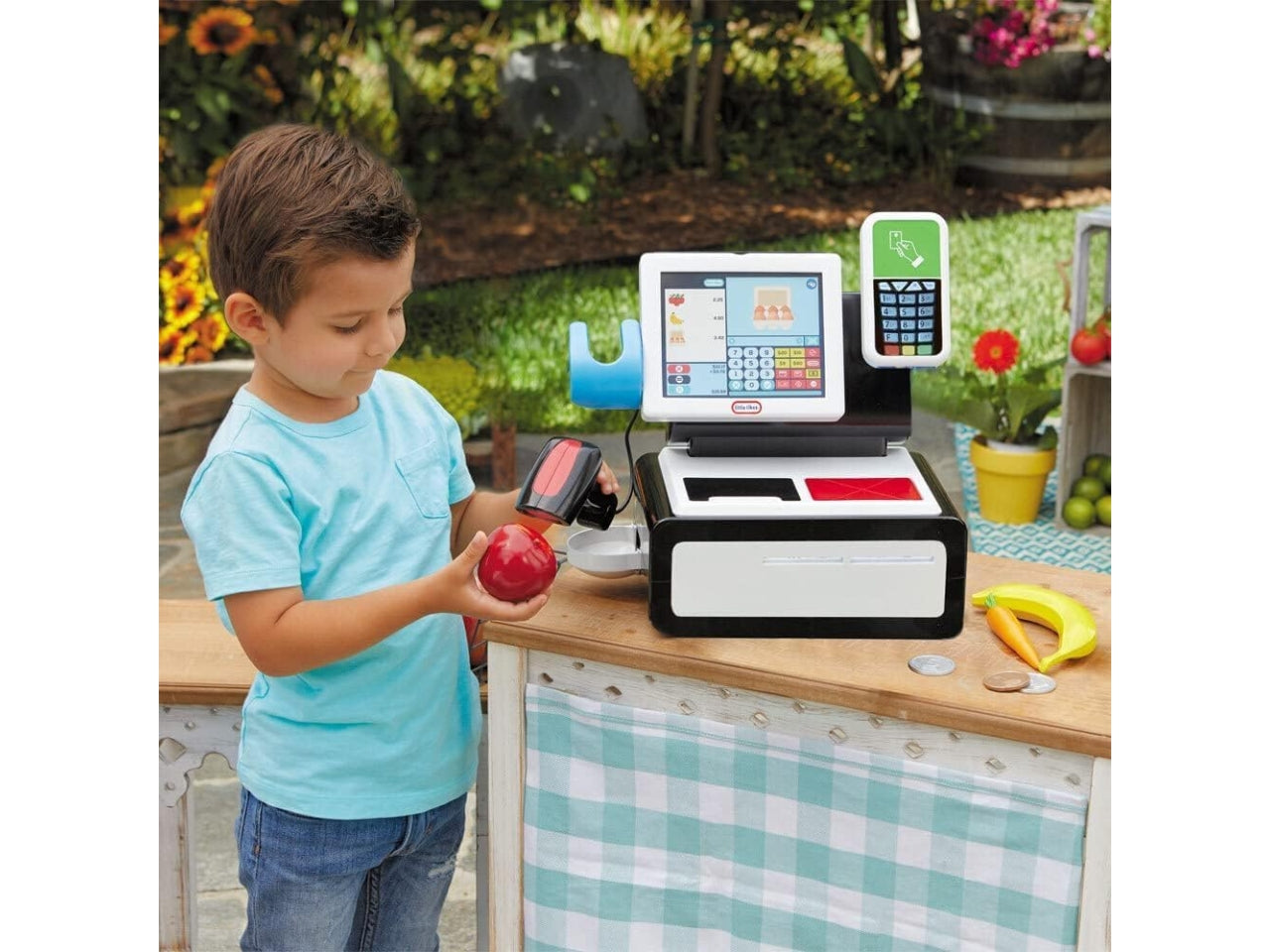 First self checkout stand