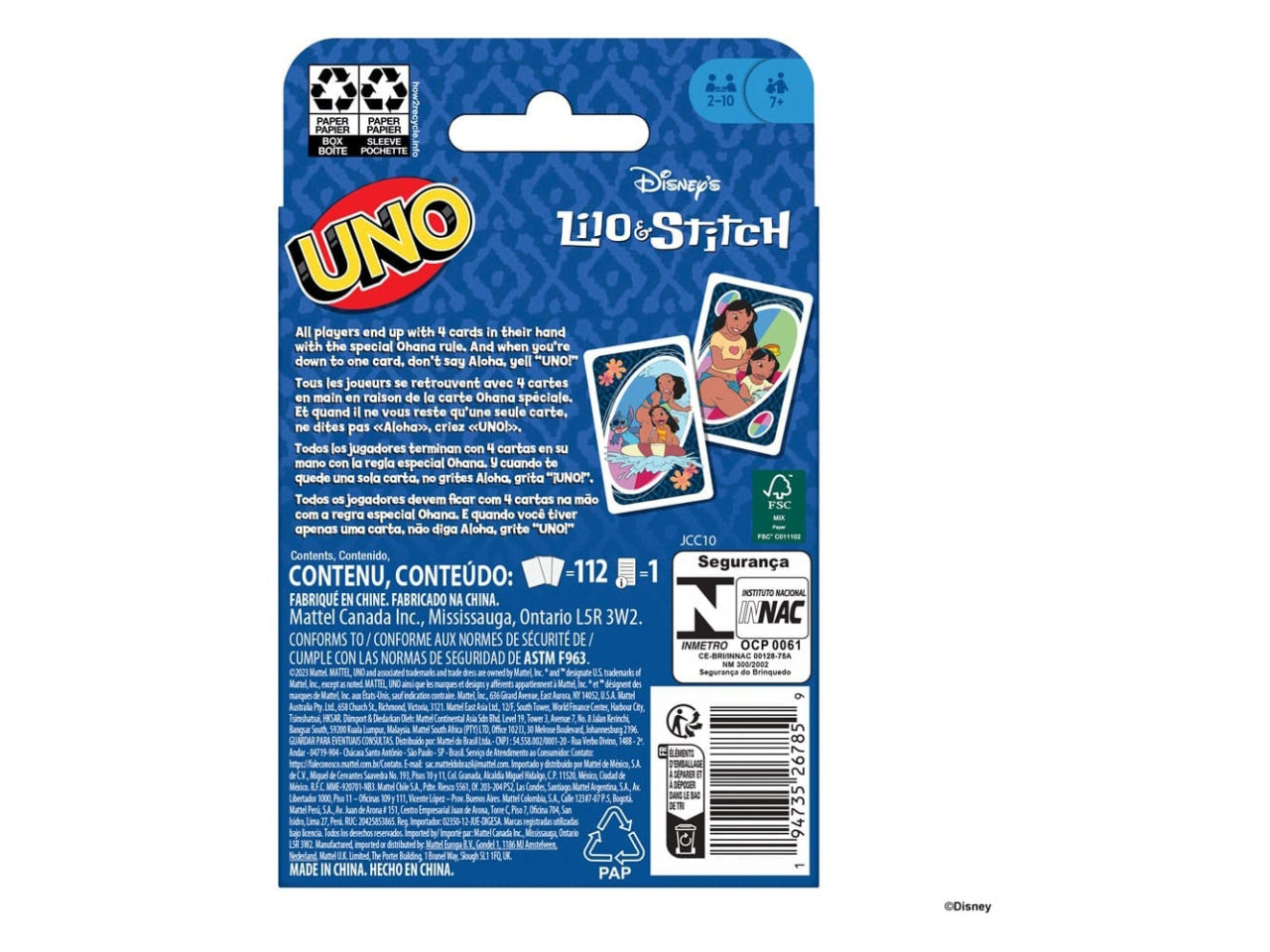 Gioco uno lilo and stitch