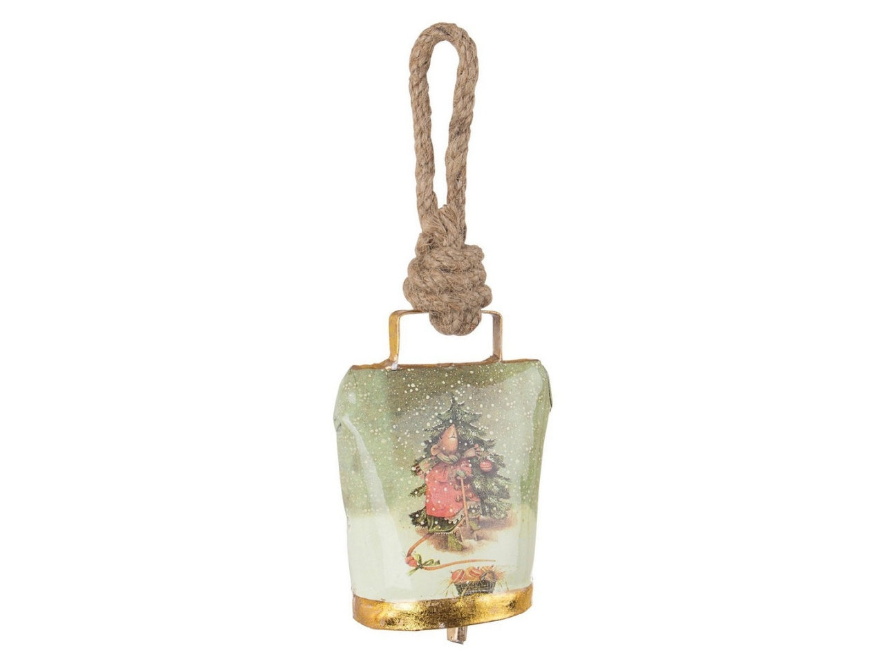 Appendino campana wendi con pino verde