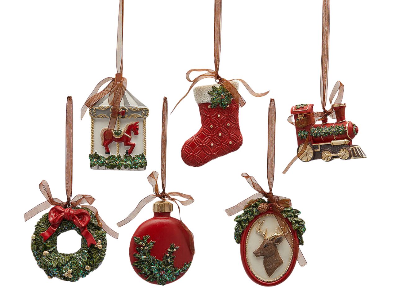 Appendini xmas 9cm 6 modelli assortiti