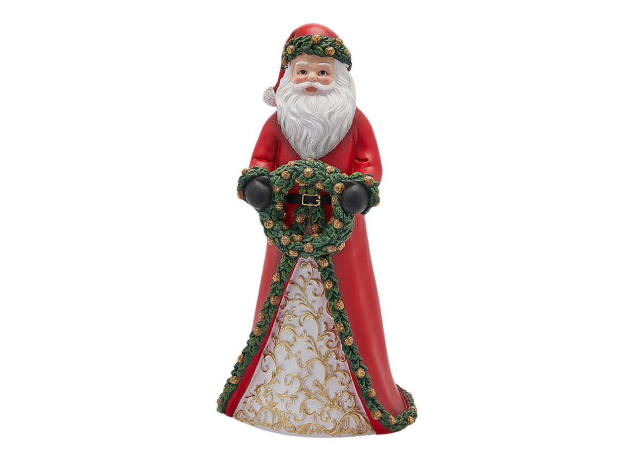 Babbo natale 39cm con corona