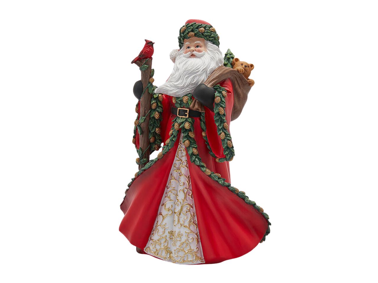 Babbo natale viandante 47cm