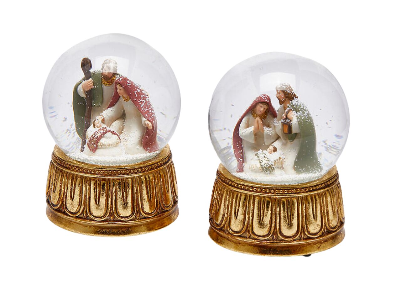 Ampolla carillon con nativitÃ  14,5cm assortite