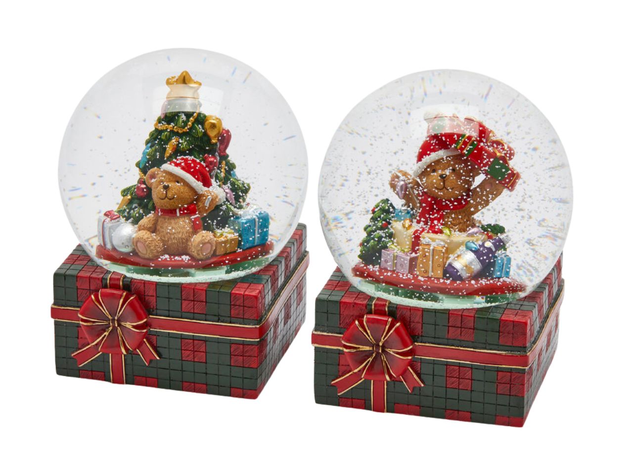 Ampolla orso 15xh.20cm con musica e movimento assortite