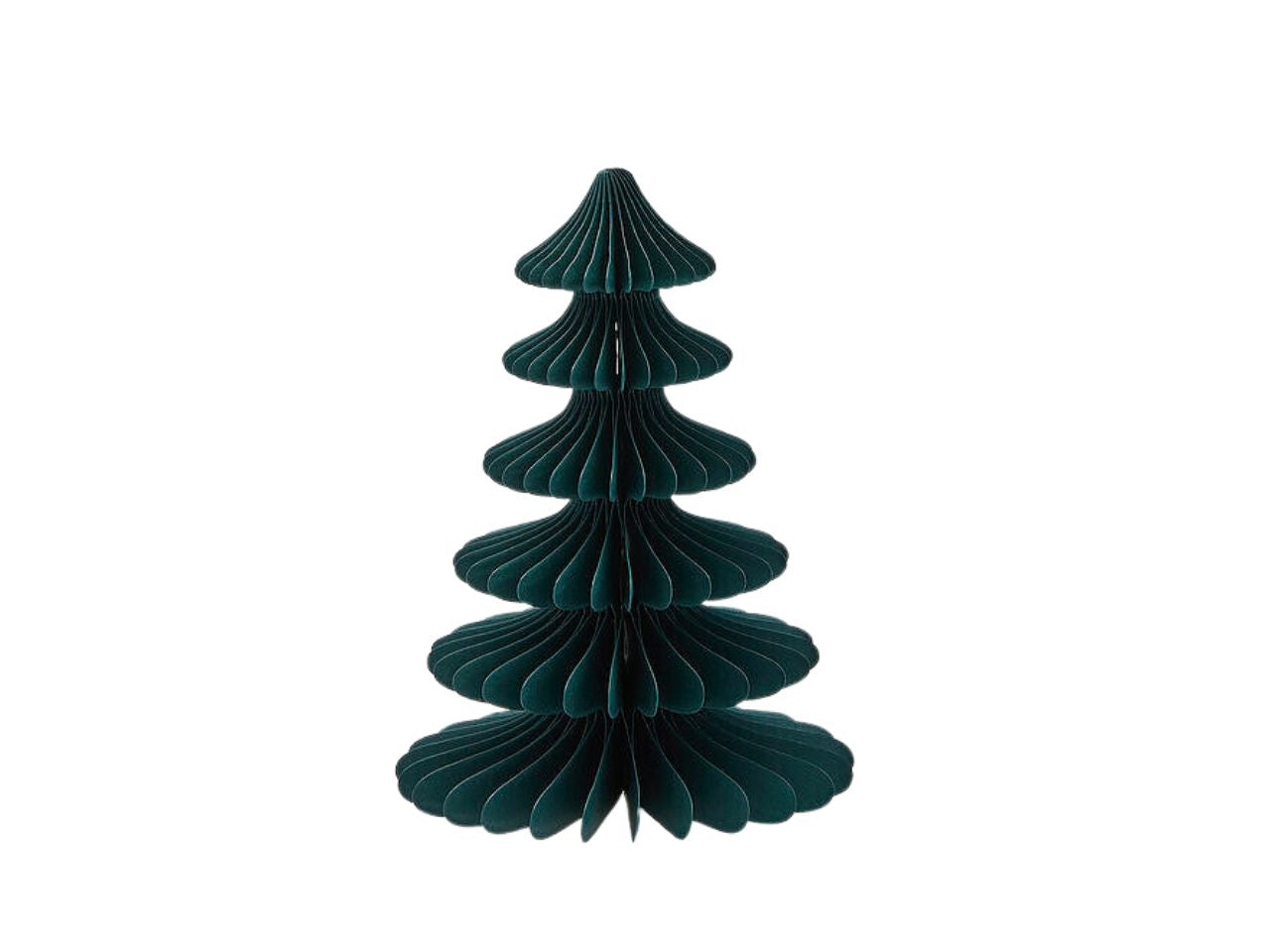 Albero pino origami 18,5xh.25cm verdone
