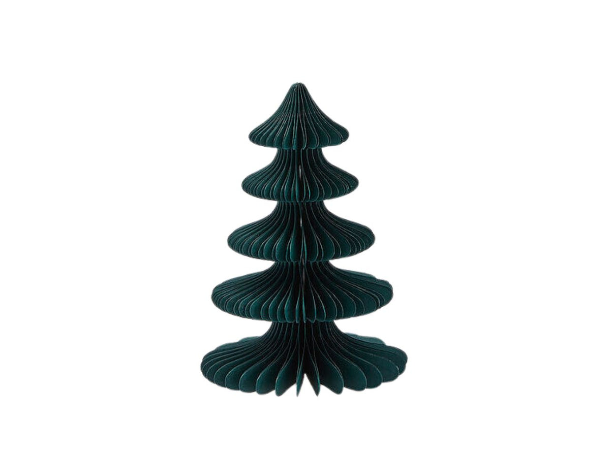 Albero pino origami 15xh.20cm verdone