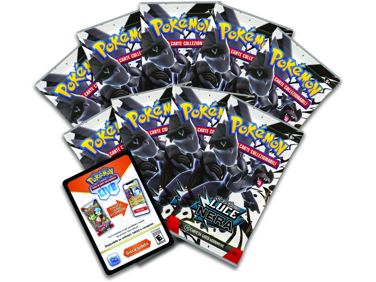 Pokemon sv10.5 set allenatore fuoriclasse luce nera Â£