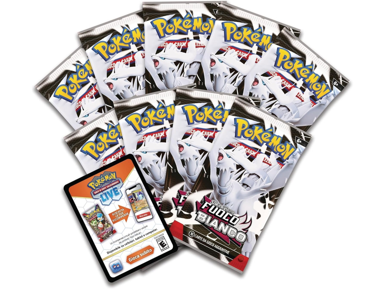 Pokemon sv10.5 set allenatore fuoriclasse fuoco bianco Â£