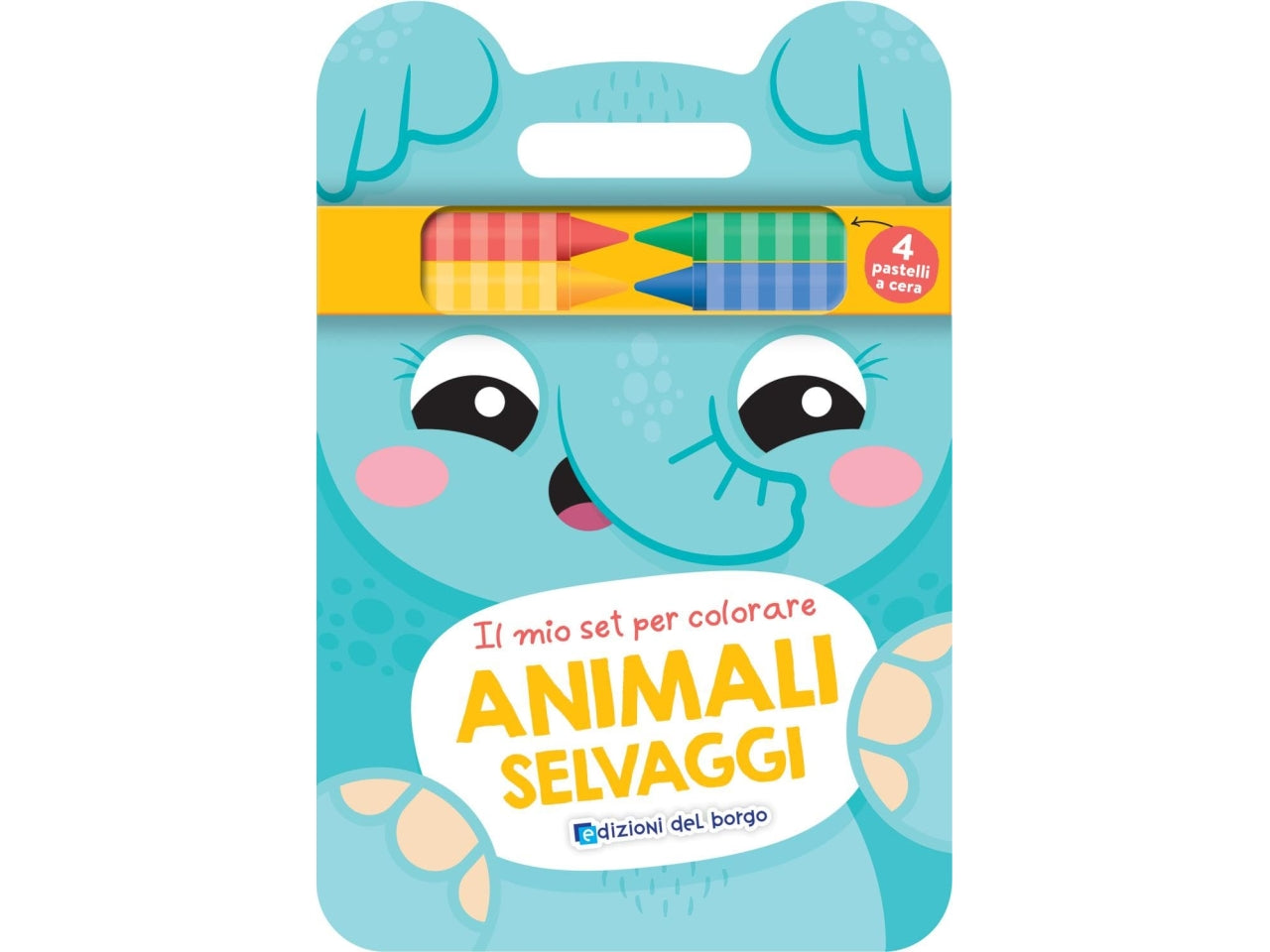 Animali selvaggi mio set per colorare