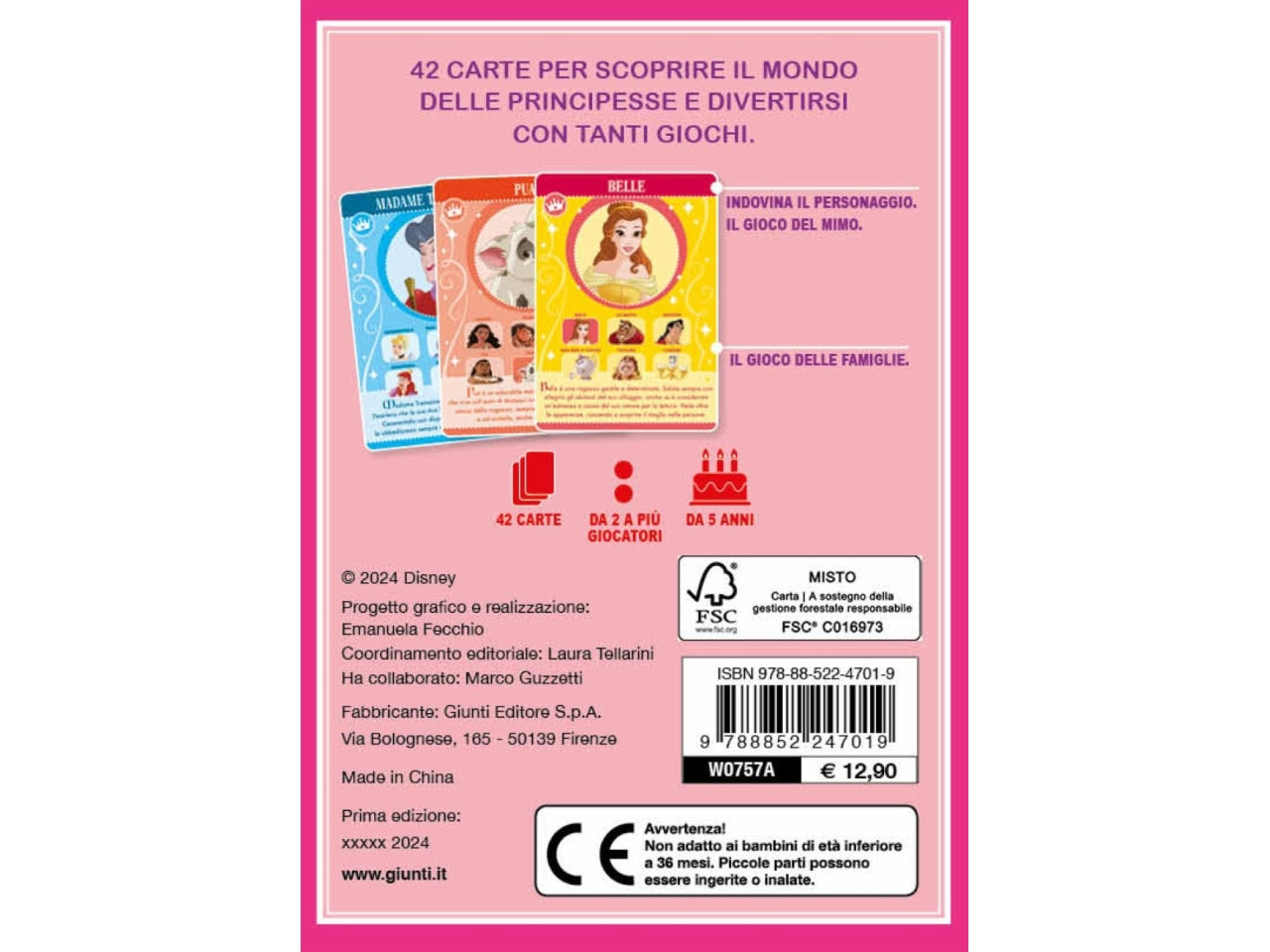 Le carte delle principesse quiz in famiglia