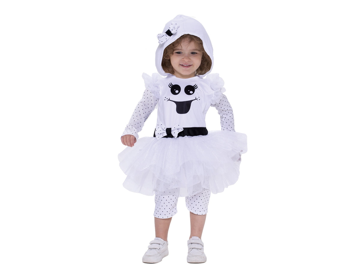 Costume fantasmina baby taglia 2/3anni