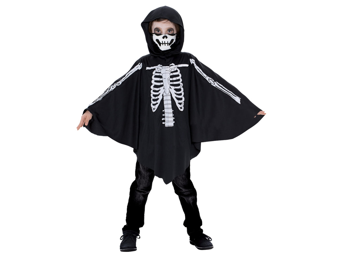 Costume scheletro bambino taglia unica