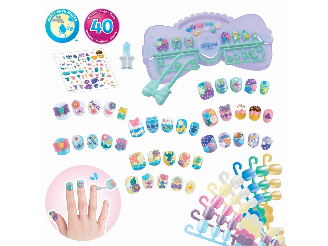 Barbie nail designer kitprov -salone per unghie di Barbie.