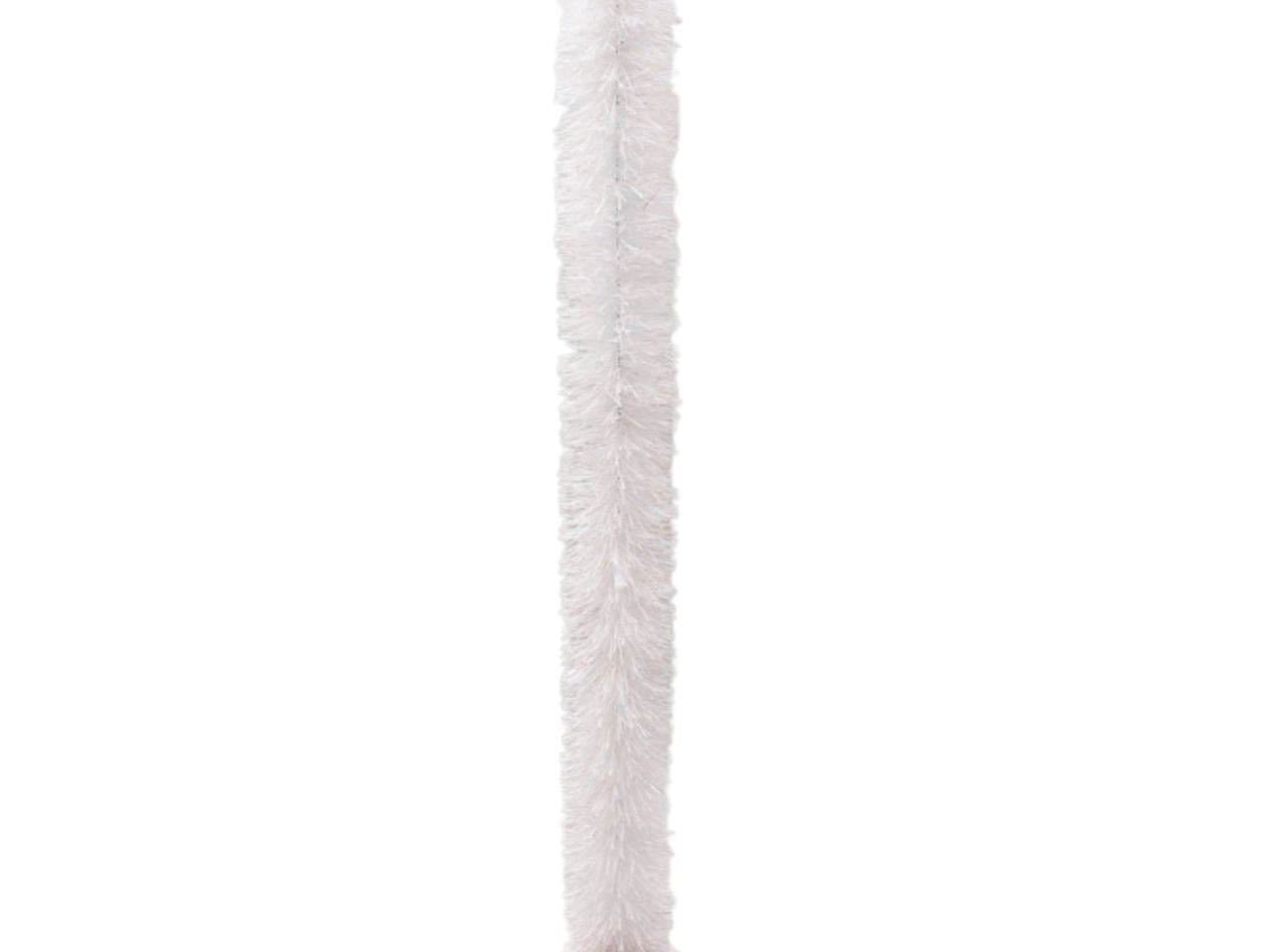 Filo decorativo 270cm diametro 12cm bianco